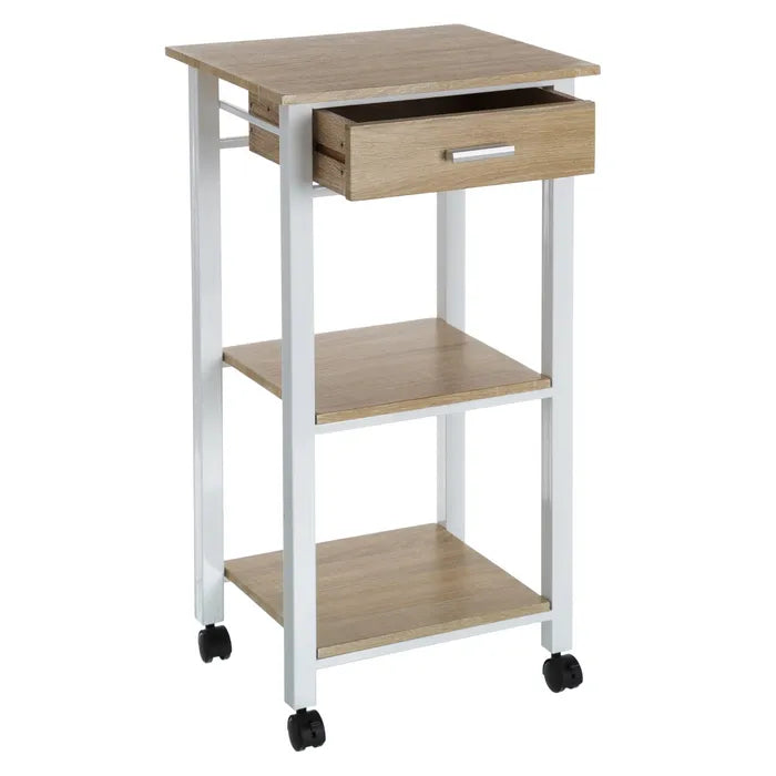 Carro cocina mdf-metal 42 x 38 x 81 cm