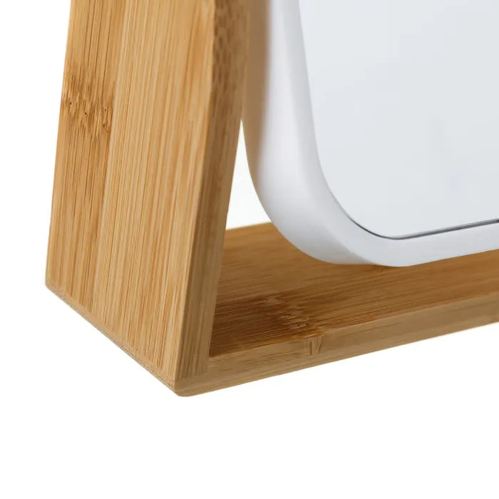 Espejo doble 2.5 aumentos ps-bambú 16,30 x 5,50 x 19,50 cm