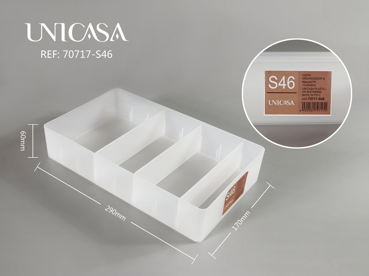 Cesta organizador g