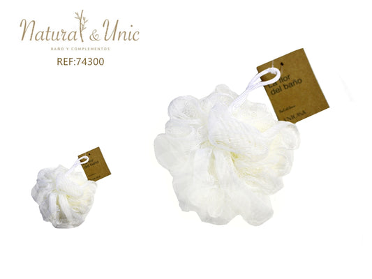 Flor de baño 50g blanco