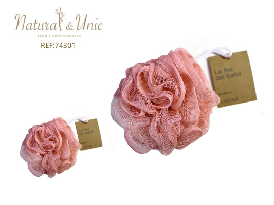 Flor de baño 50g rosa