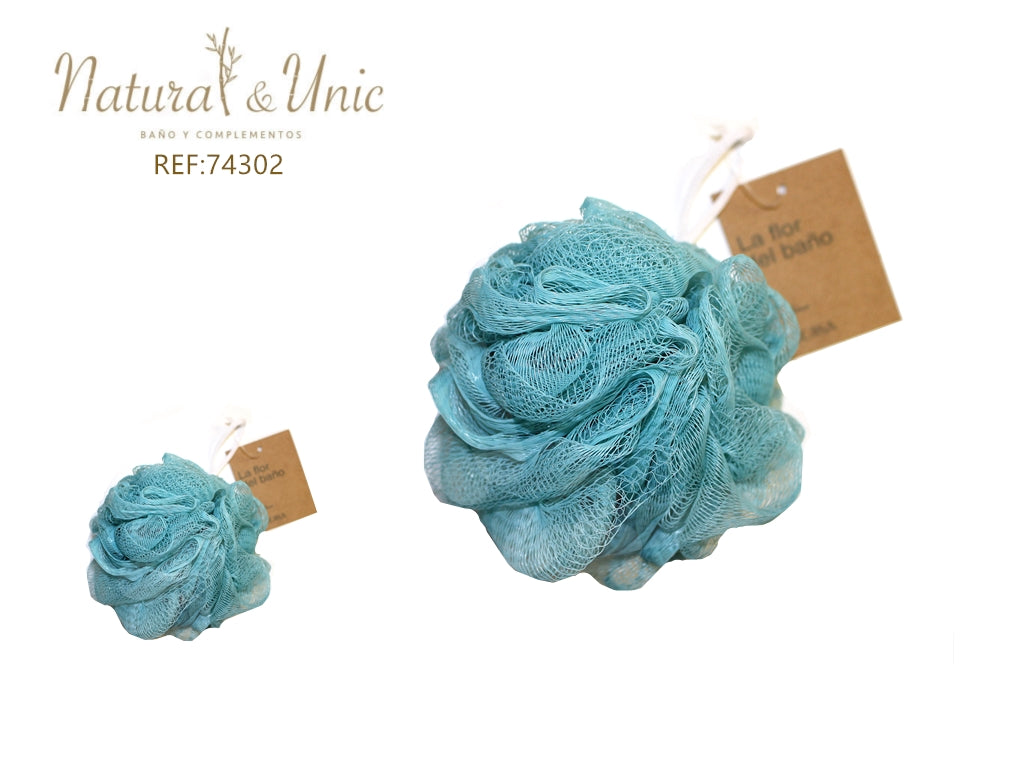 Flor de baño 50g azul