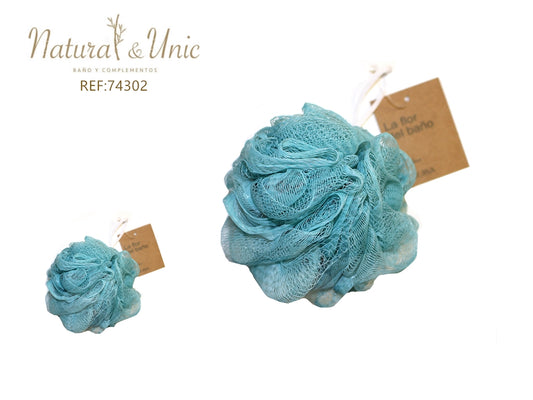 Flor de baño 50g azul