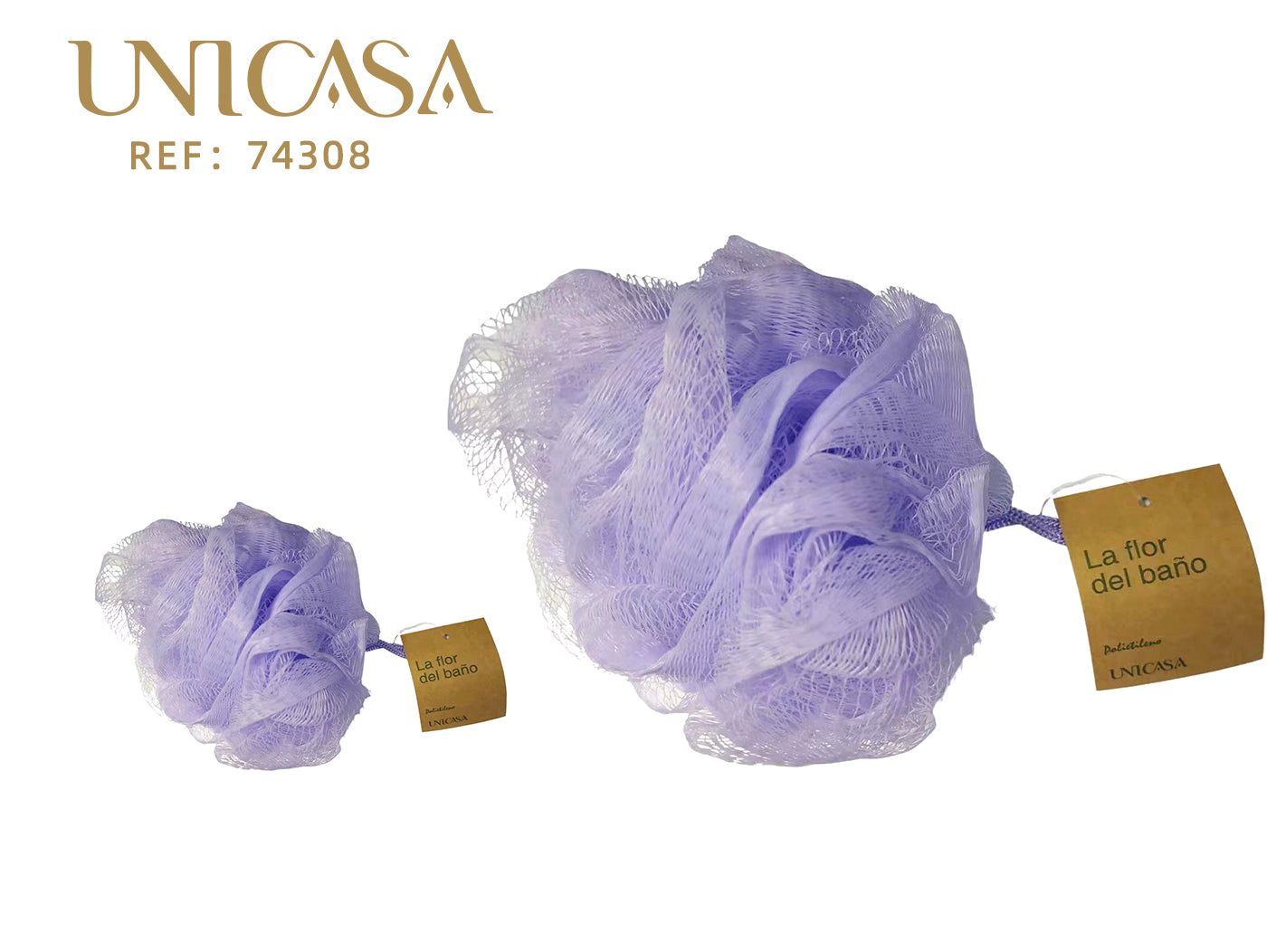 Flor de baño 50g lila