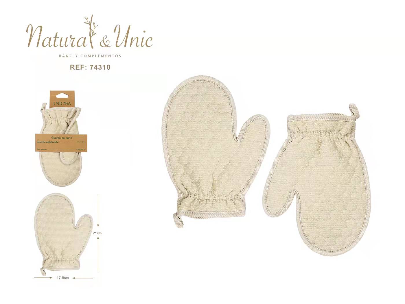 Guantes de baño