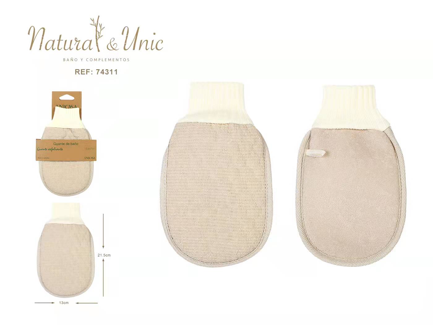 Guantes de baño
