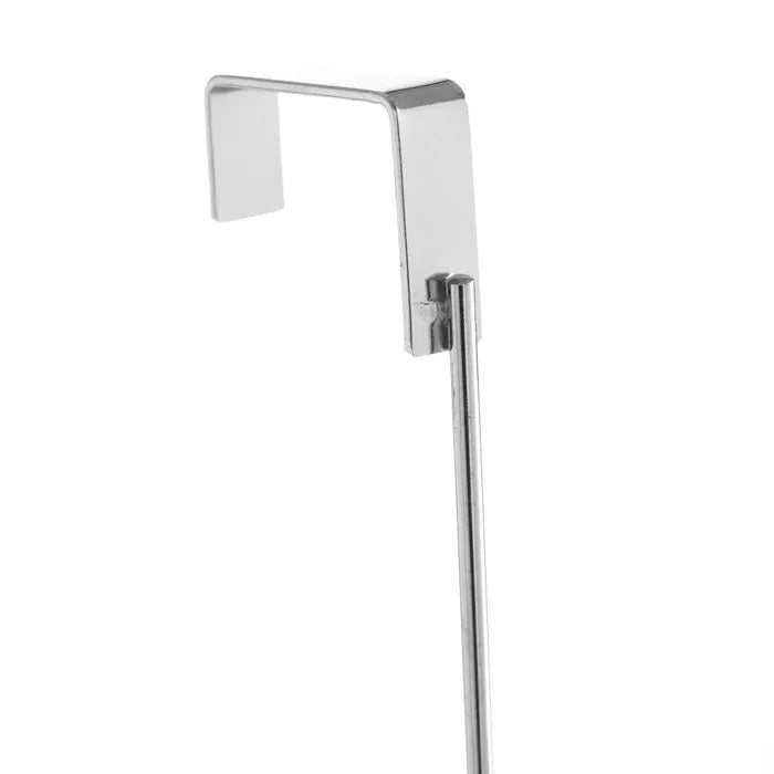 Percha puerta 10 ganchos metal cromado 41 x 10,50 x 31 cm