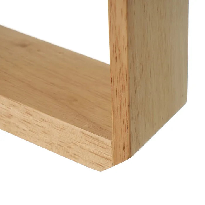 Lámpara madera natural 38 X 17 X 60 CM