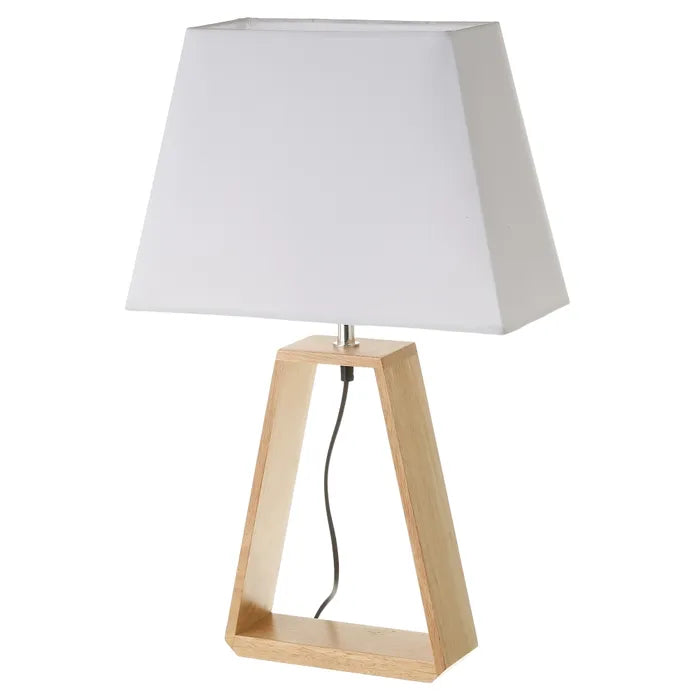 Lámpara madera natural 38 X 17 X 60 CM