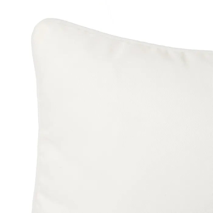 Cojín loneta (oxford) blanco 45 x 45 cm