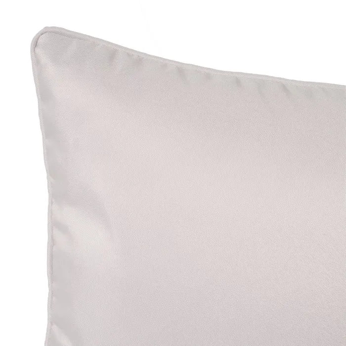 Cojín loneta (oxford) gris 45 x 45 cm