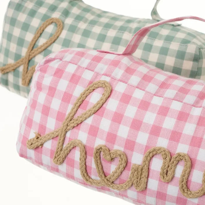 Tope puerta bolso 4/c tela-gravilla 24 x 9 x 11 cm