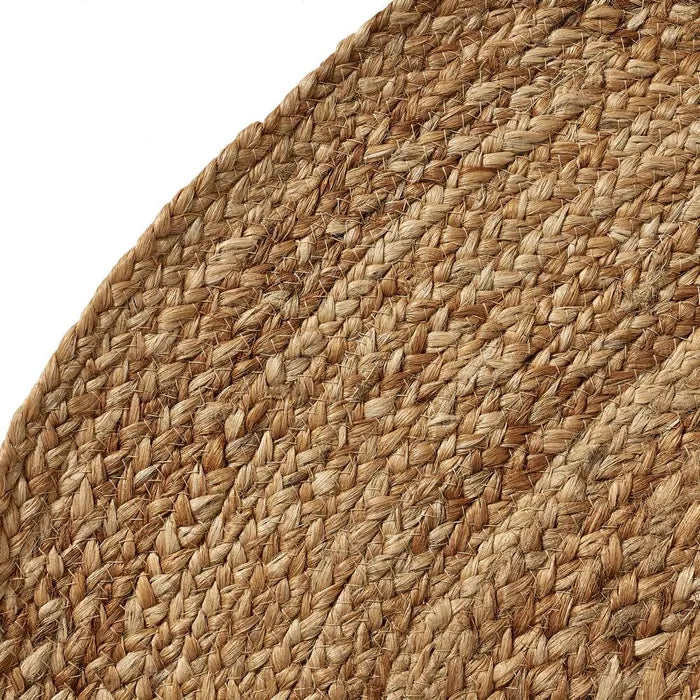 Alfombra natur II yute natural 100 x 100 x 0,50 cm