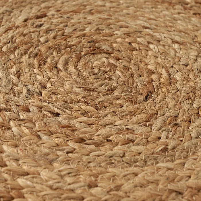 Alfombra natur II yute natural 100 x 100 x 0,50 cm