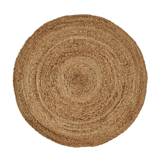 Alfombra natur II yute natural 100 x 100 x 0,50 cm