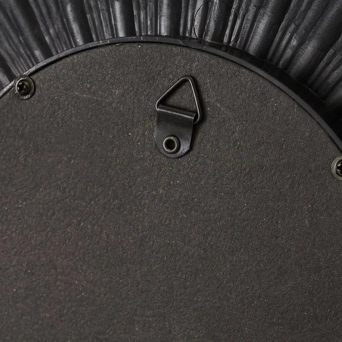 S/3 espejo plástico oro antiguo 25 x 2 x 25 cm