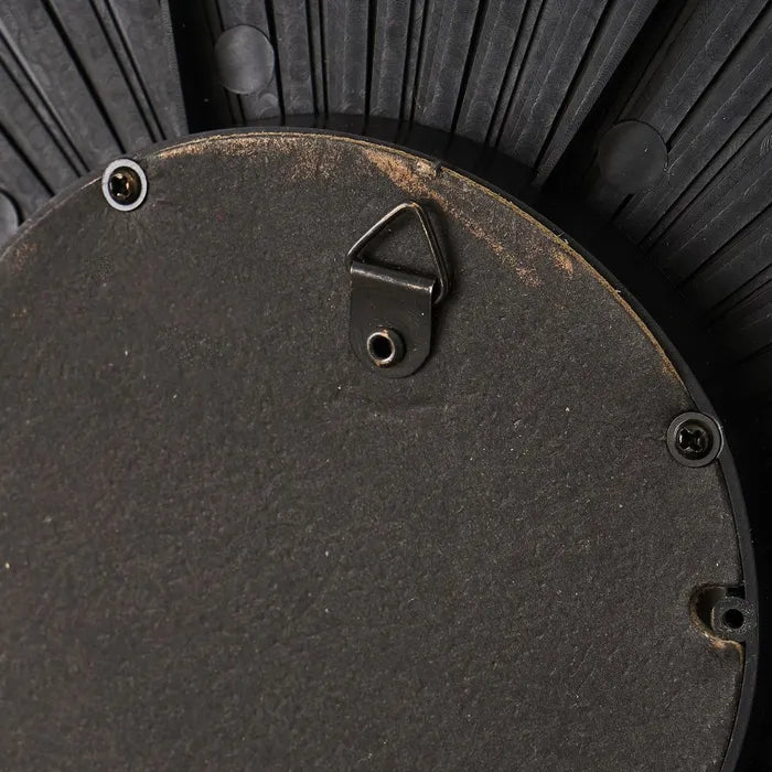 S/3 espejo plástico oro antiguo 25 x 2 x 25 cm