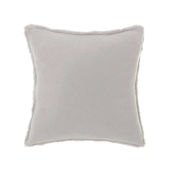 Cojín softly gris claro 45 x 45 cm