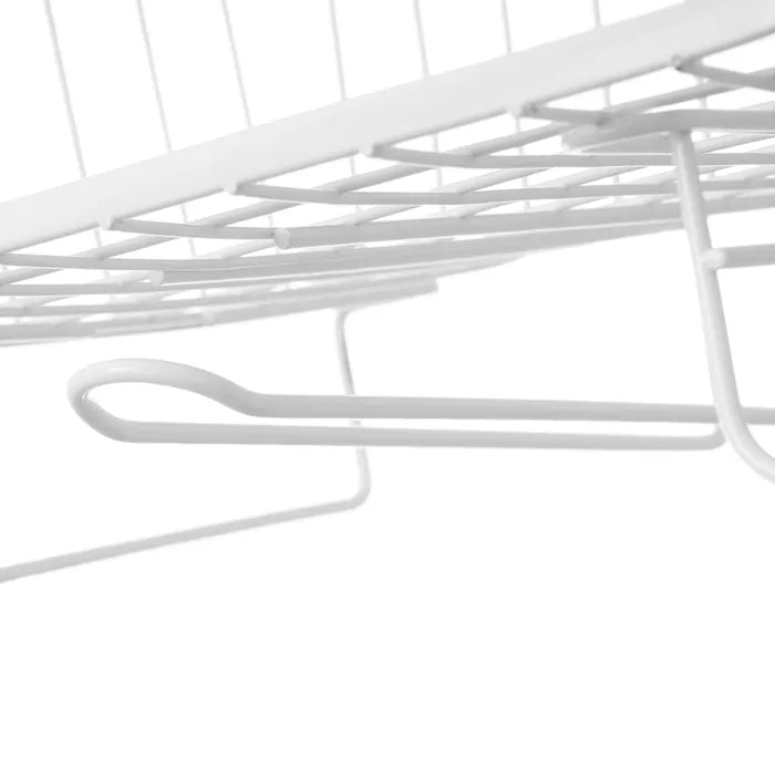 Cesta colgante porta utensilios blanco 29 x 24,50 x 18,50 cm