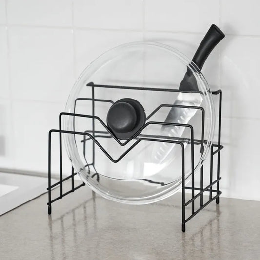 Organizador utensilios metal negro 26,50 x 19 x 21,50 cm