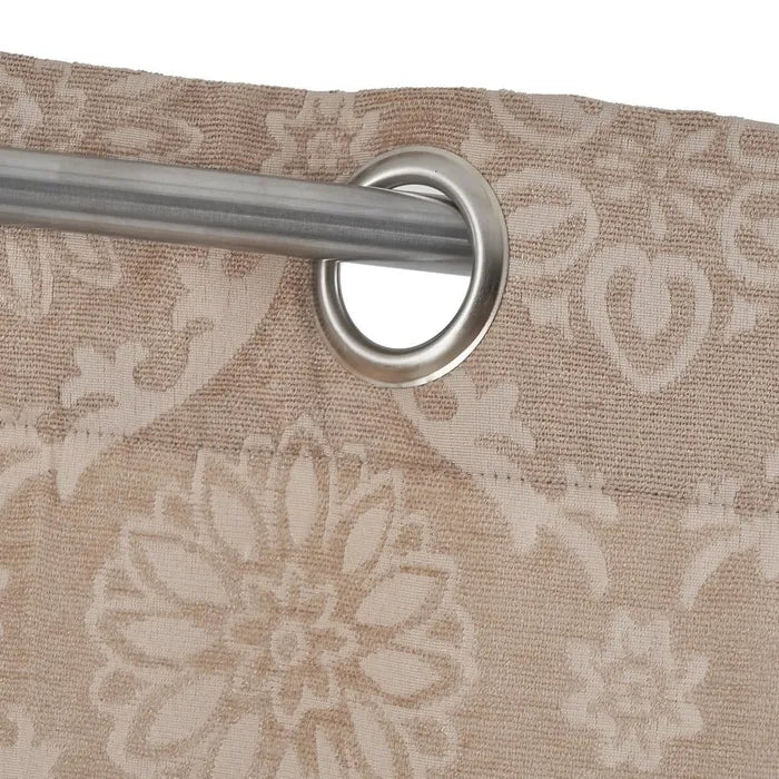 Cortina jacquard damasco keltic beige 135 x 260 cm