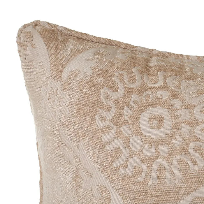 Cojín jacquard damasco keltic beige 50 x 33 cm