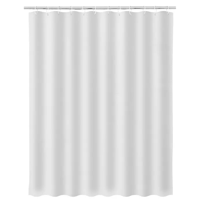 Cortina baño basic white blanco 180 x 180 cm