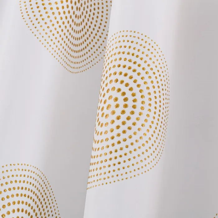 Cortina baño gold 2 poliester 180 x 200 cm