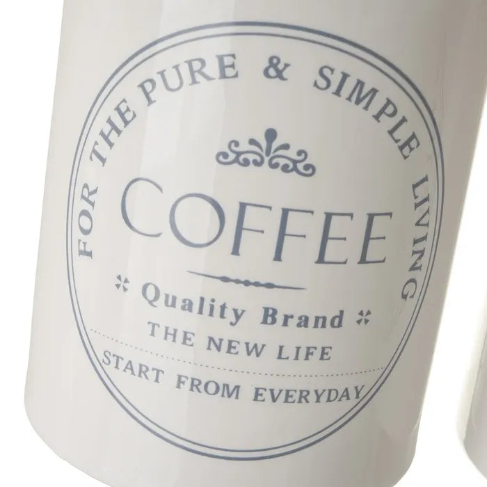 Tarro 2/m pure living stoneware 10 x 10 x 15,50 cm