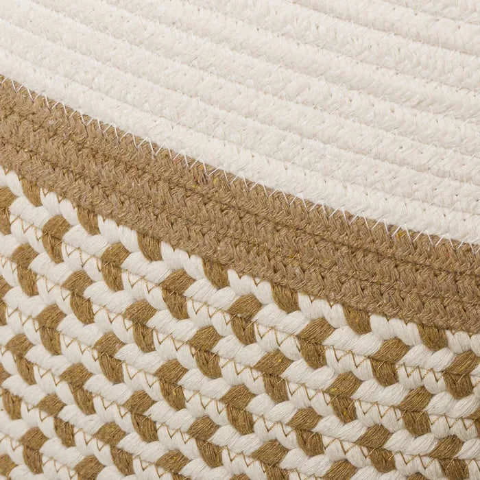 S/3 cesta cuerda beige 33 x 33 x 30 cm