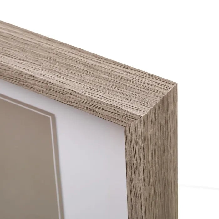 Portafotos 13x18 mdf-cristal gris 14,60 x 3,50 x 19,60 cm