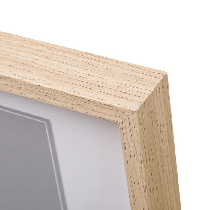 Portafotos 13x18 mdf-cristal natural 14,60 x 3,50 x 19,60 cm