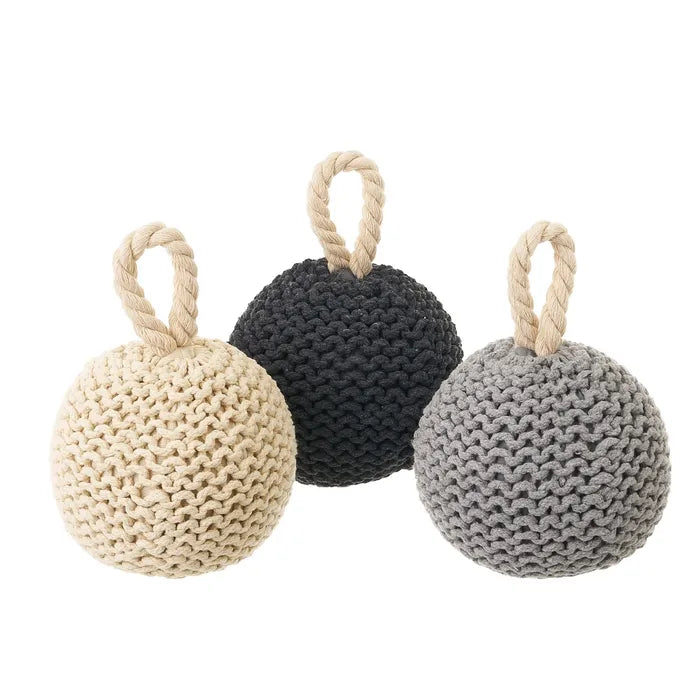 Tope puerta bola 3/c tela-gravilla 16 x 16 x 14 cm