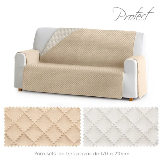 Cubre sofá 3 plazas de 170 a 210 cm 160 x 220 cm