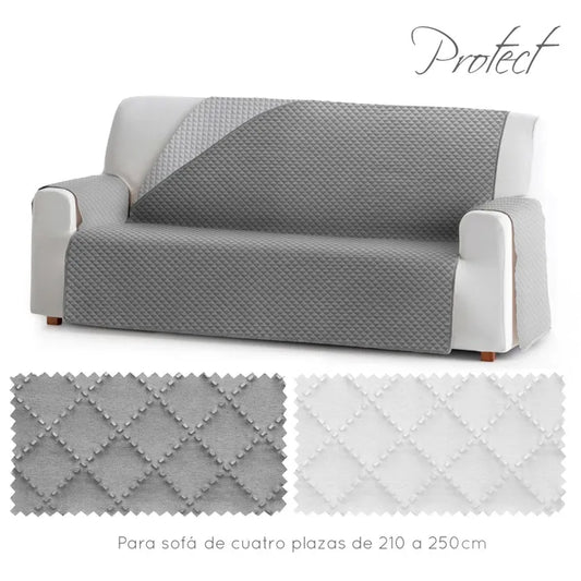 Cubre sofá 4 plazas de 210 a 250 cm 190 x 220 cm