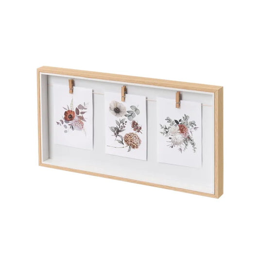 Portafotos múltiple mdf 43 x 3 x 24 cm