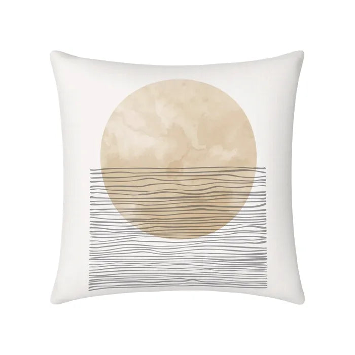 Cojín loneta 2/m impreso sun i 42,50 x 42,50 cm