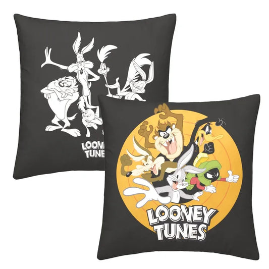 Cojín loneta 2/m impreso l.Tunes i 42,50 x 42,50 cm