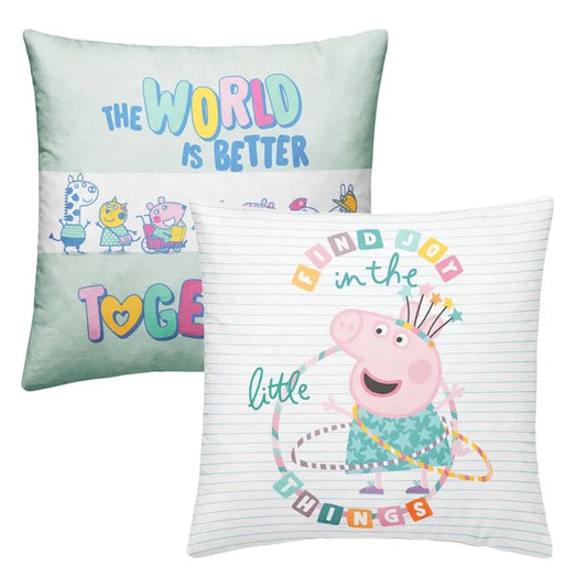 Cojín loneta 2/m impreso pepa i 42,50 x 42,50 cm