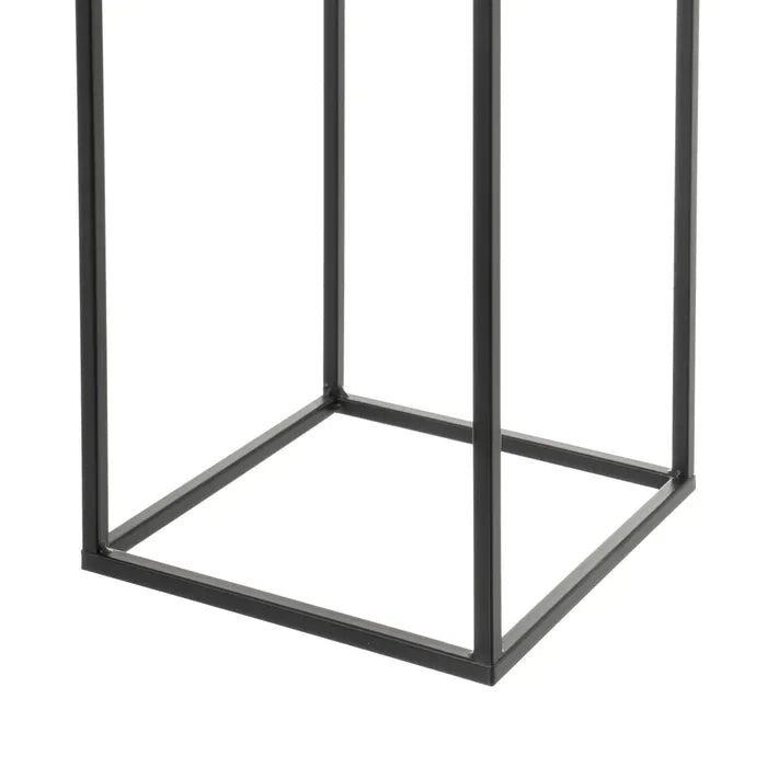 S/2 macetero metal-mdf 23 x 23 x 70 cm