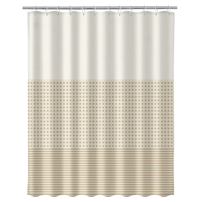 Cortina baño spots poliester 180 x 200 cm
