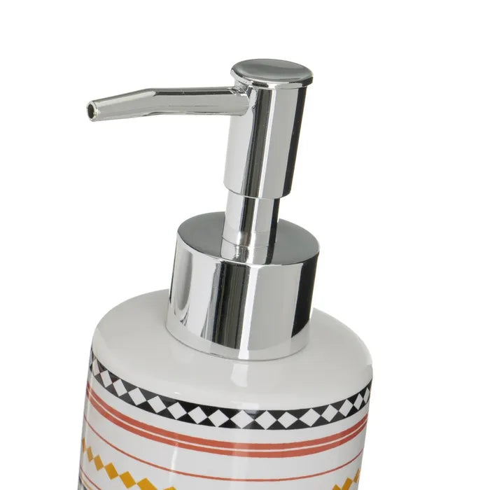 Set baño incas cerámica 6,50 x 6,50 x 19 cm