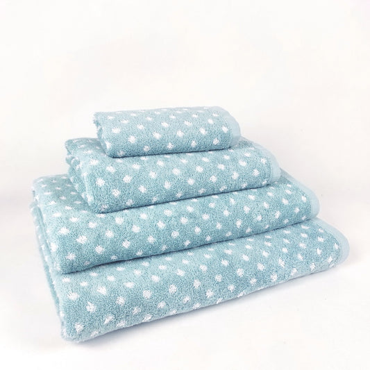 Toallas celeste DOTS
