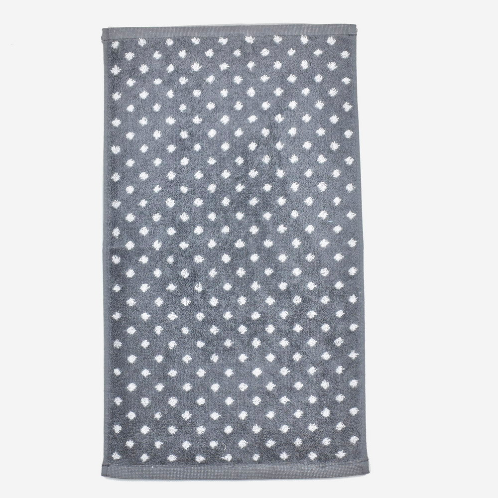 Toallas antracita DOTS