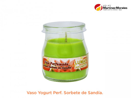 Vaso yogurt perf. Sorbete de sandía