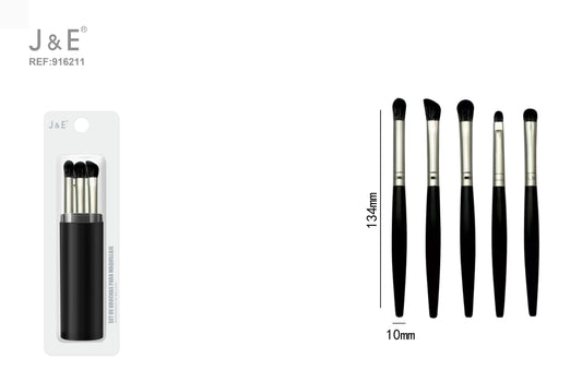 5 pcs set de brocha de maquillaje