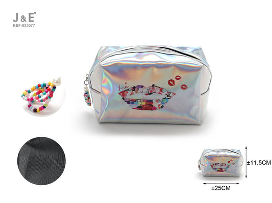 Bolso de cosméticos con cuentas