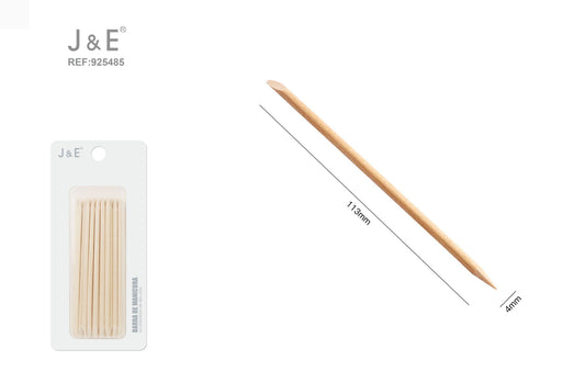 24 pcs 4*113 mm palito de madera para belleza