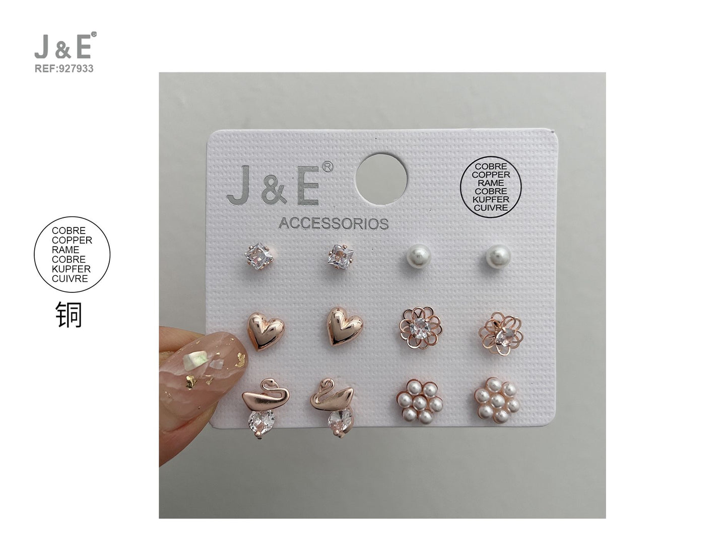 Set de pendientes