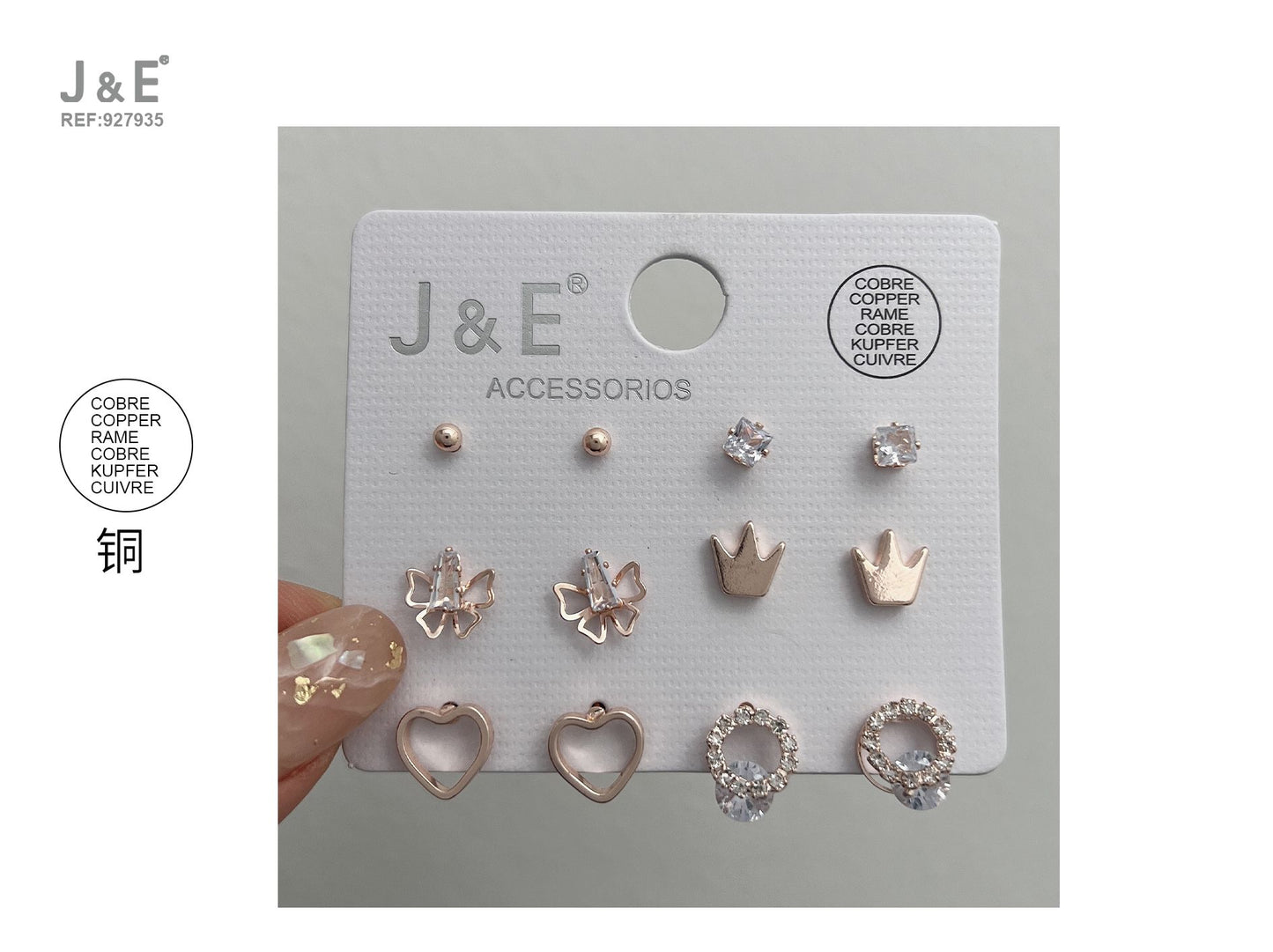Set de pendientes